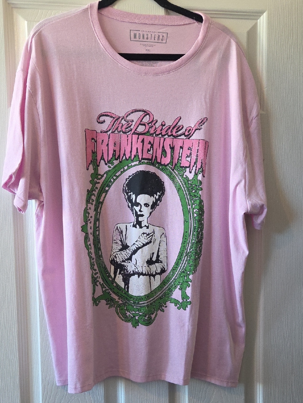 NEW*The Bride of Frankenstein Graphic Tee - Pink